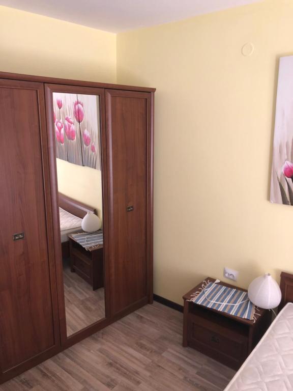 Postel nebo postele na pokoji v ubytování Tatyana Apartment