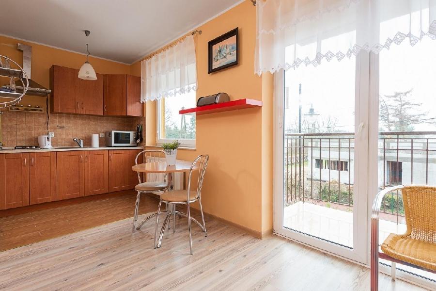 Kuchyňa alebo kuchynka v ubytovaní Apartamenty Jasna