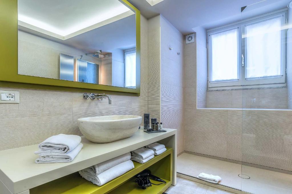 Kúpeľňa v ubytovaní Via Veneto Prestige Rooms