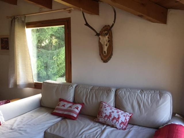 Posezení v ubytování Flims Chalet