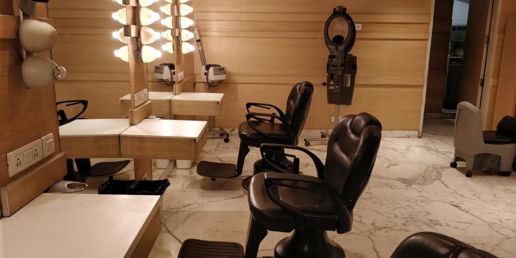 Posezení v ubytování Jaypee Vasant Continental