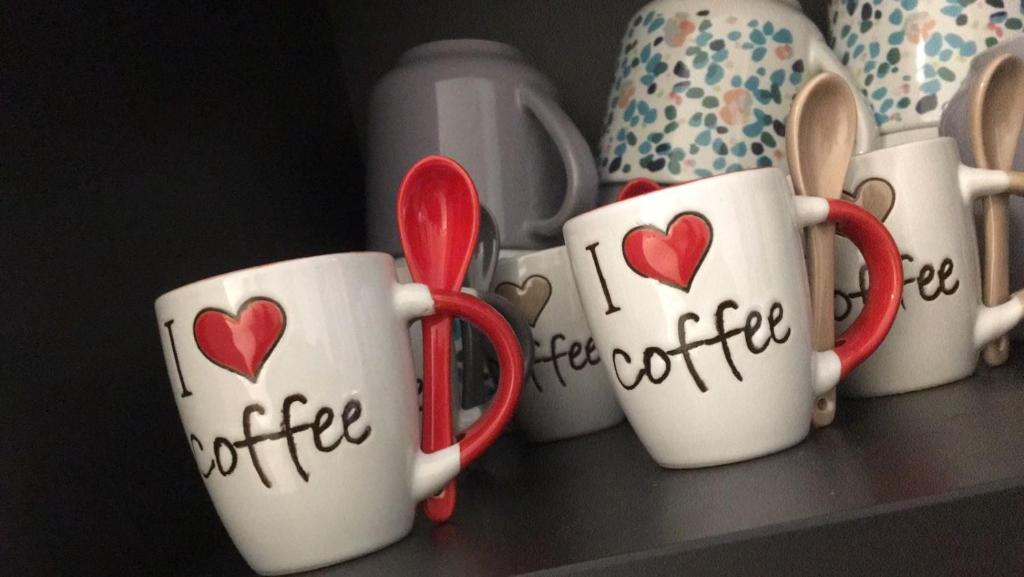 Coffee and tea making facilities at Casa Camilla