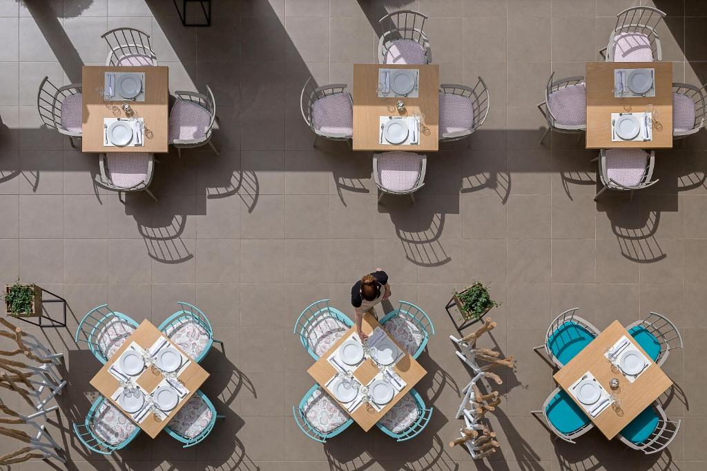 Restaurace v ubytování Anastasia Hotel & Suites Mediterranean Comfort