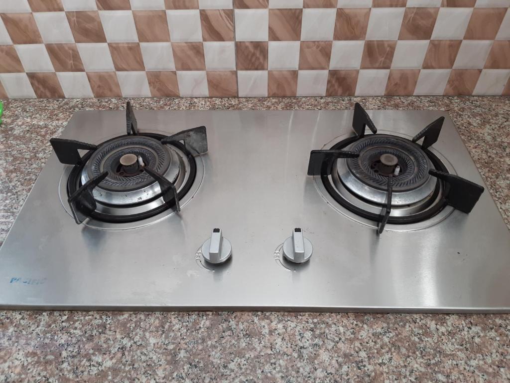 Kuchyň nebo kuchyňský kout v ubytování Riverside Appartment