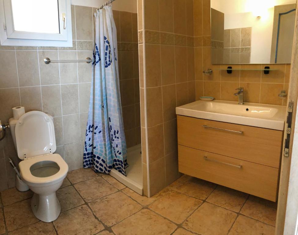 Koupelna v ubytování Residence ISULA DI I CORSI
