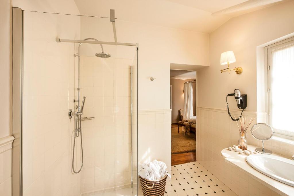 Koupelna v ubytování Corte Gondina Boutique Hotel