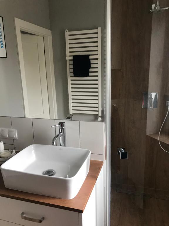 Kúpeľňa v ubytovaní Apartament 27