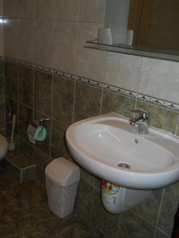Koupelna v ubytování Diplomat ApartHotel
