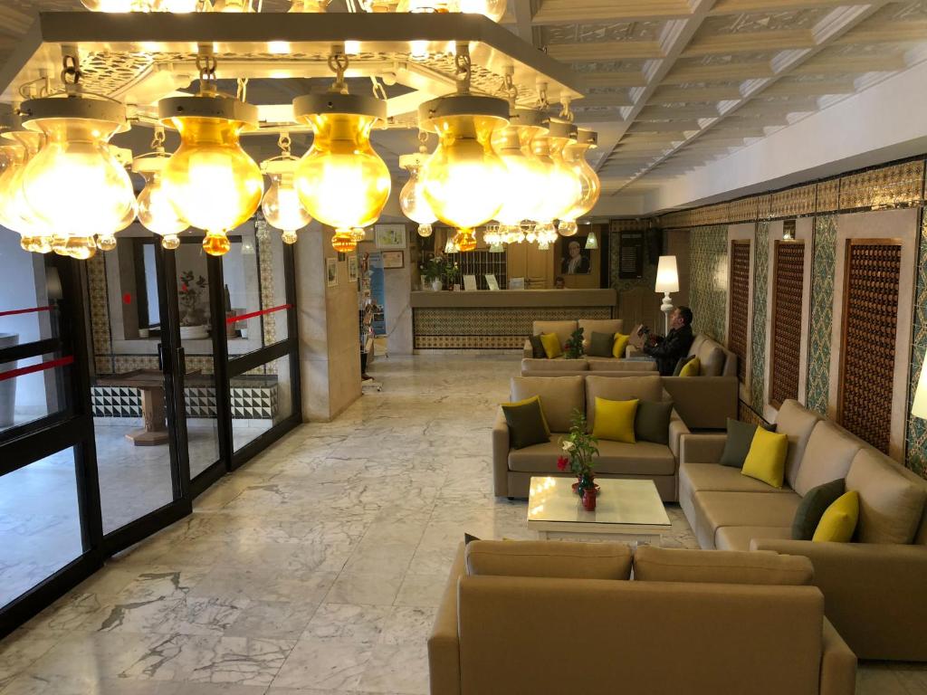 Posezení v ubytování Hotel La Residence Hammamet