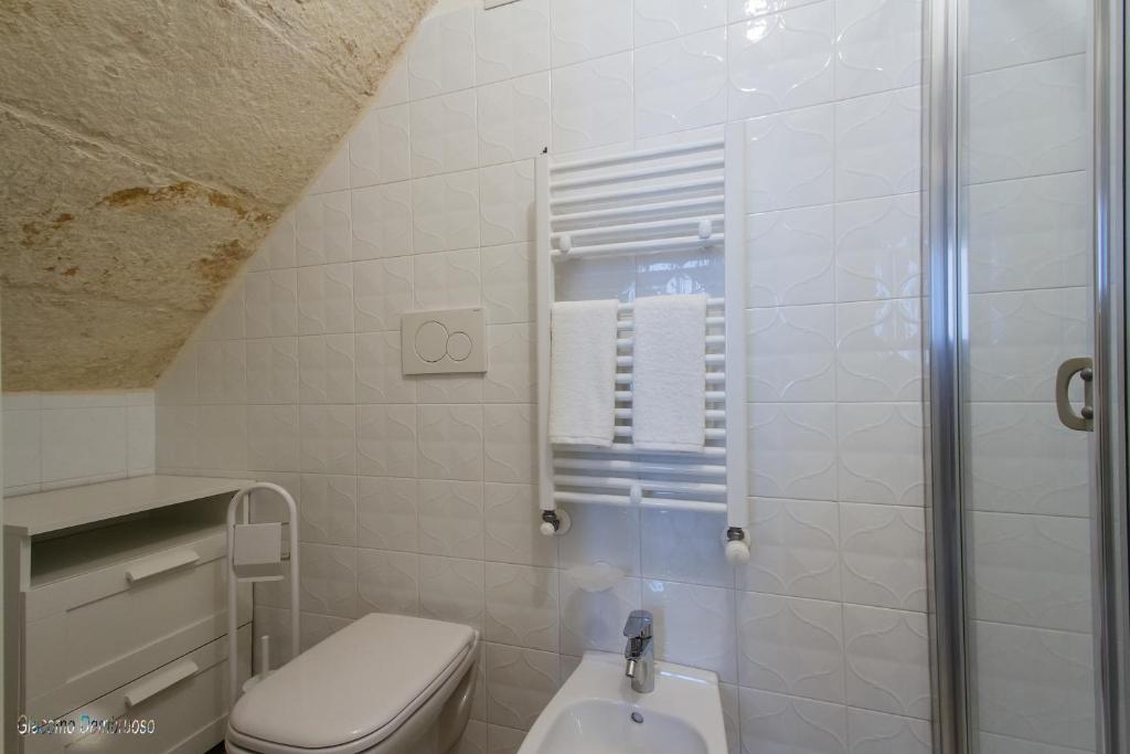Koupelna v ubytování Borgo Noci