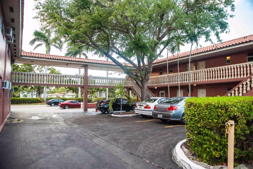 Budova, kde se motel nachází