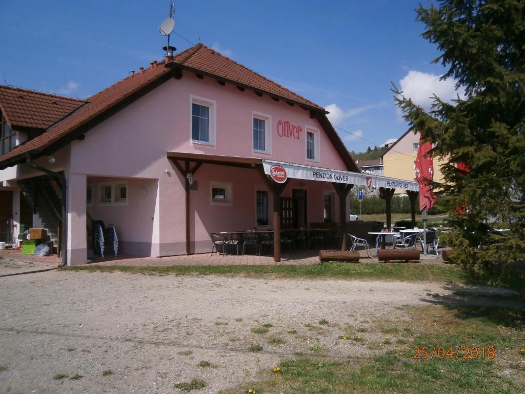 Budova, kde se penzion nachází