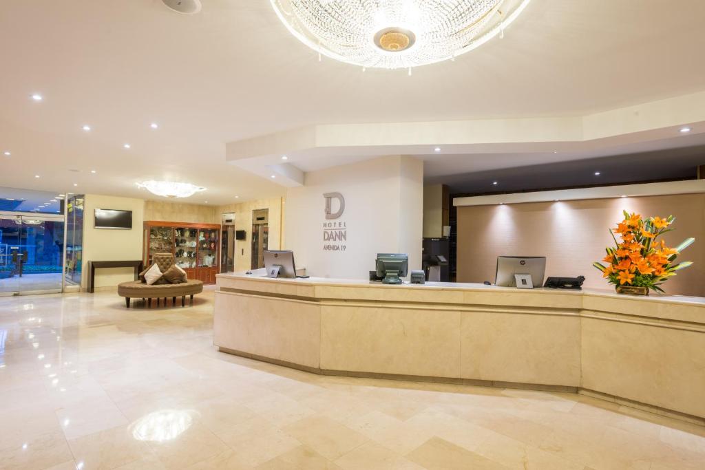 Vstupní hala nebo recepce v ubytování Hotel Dann Av. 19