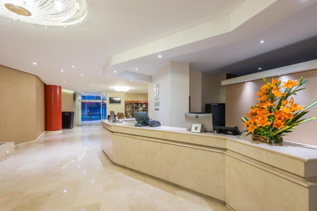 Vstupní hala nebo recepce v ubytování Hotel Dann Av. 19
