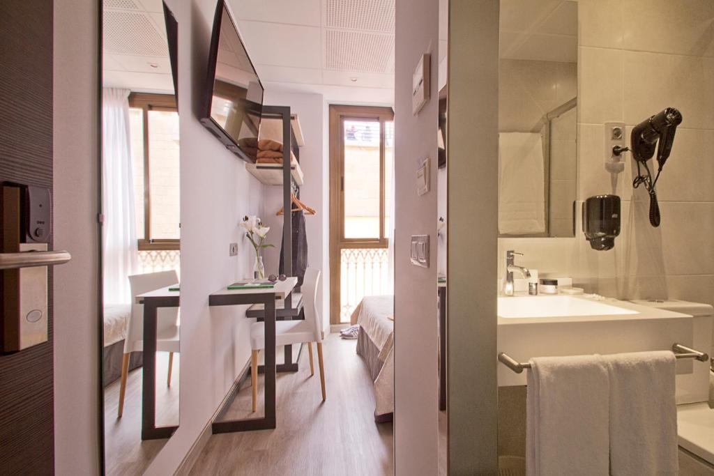 Koupelna v ubytování Hostal Benidorm