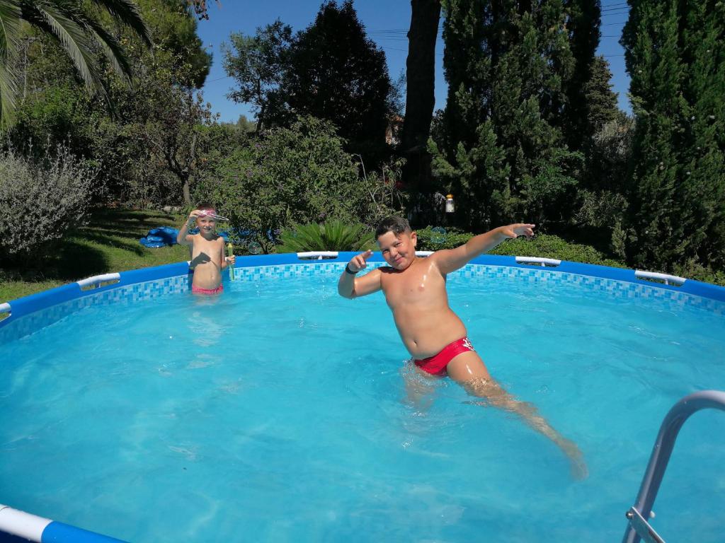 Basen w obiekcie Vacanze Verde Mare - Beggi lub w pobliżu