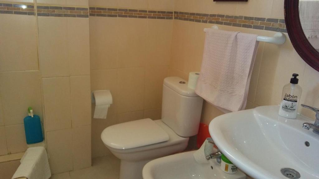 Kúpeľňa v ubytovaní Chalet Los Jarrones