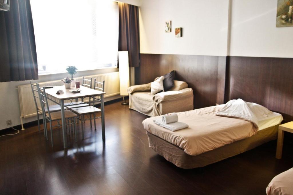 Budget Flats Antwerp - Large Studio Twin