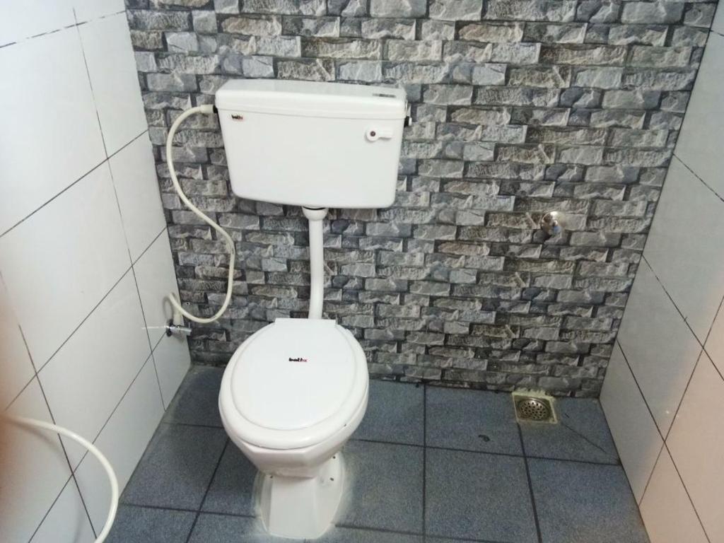 Koupelna v ubytování Nook Residency