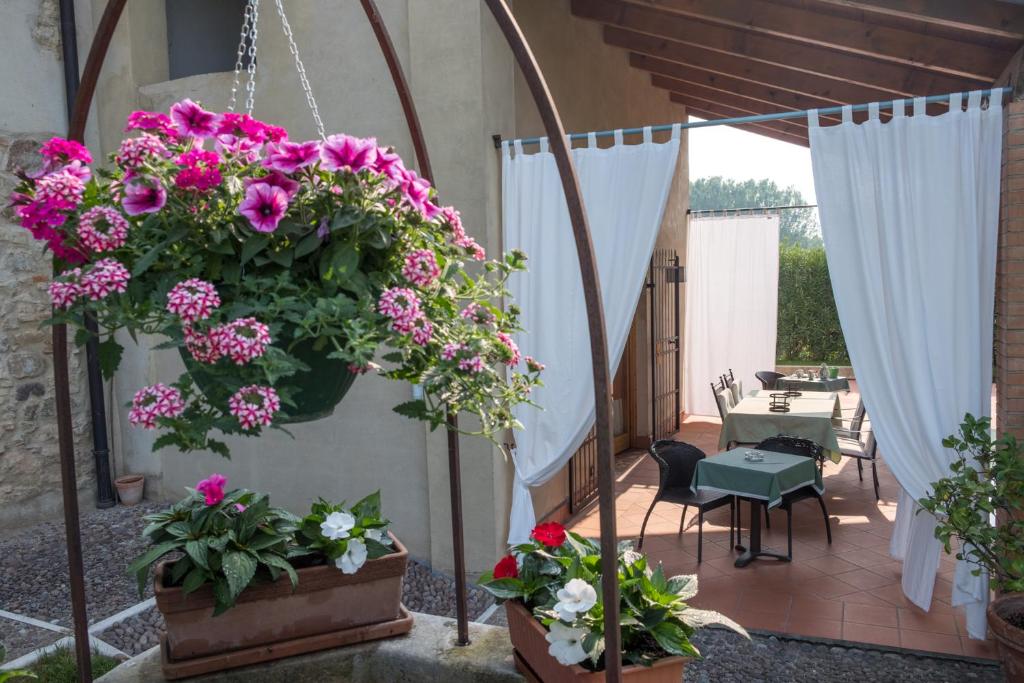 Zahrada ubytování Cascina Girolda