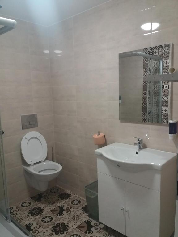 Koupelna v ubytování 12 Residence Cotroceni