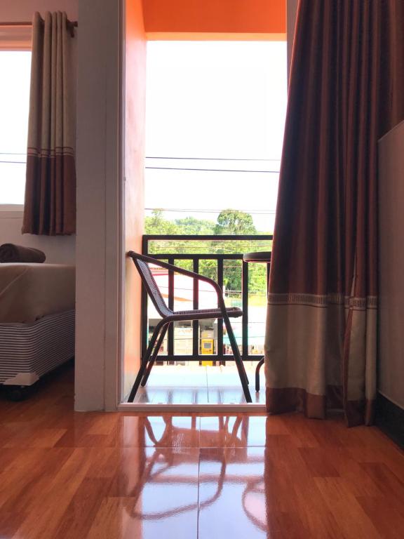 Balkón nebo terasa v ubytování Boodsarin Hotel