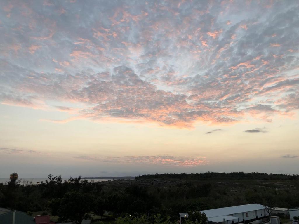 a view of a cloudy sky at sunset at Kenting Peninsula Inn in Kenting