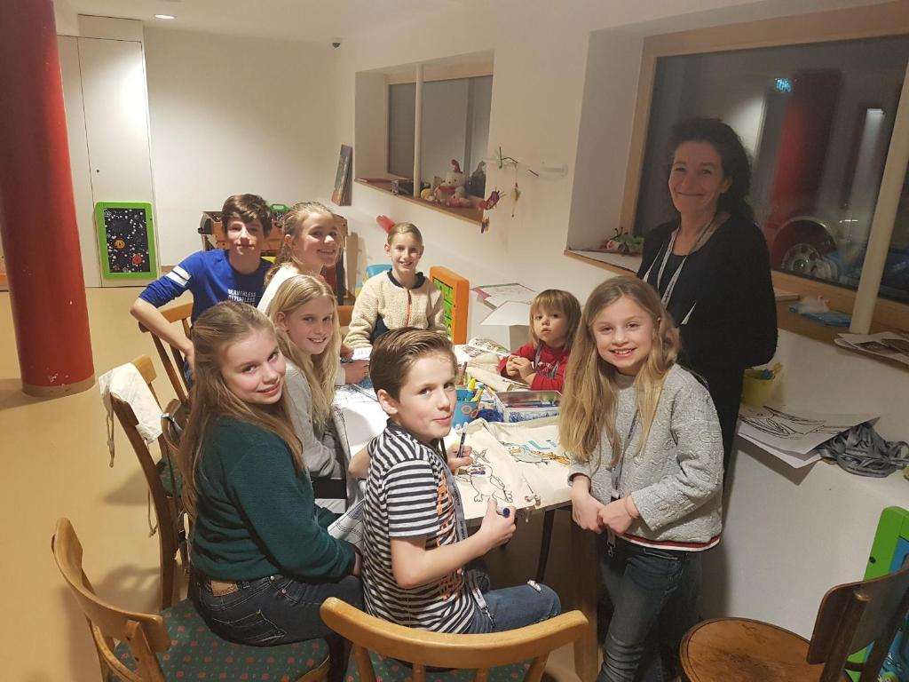 Děti v ubytování Familienhotel Adler