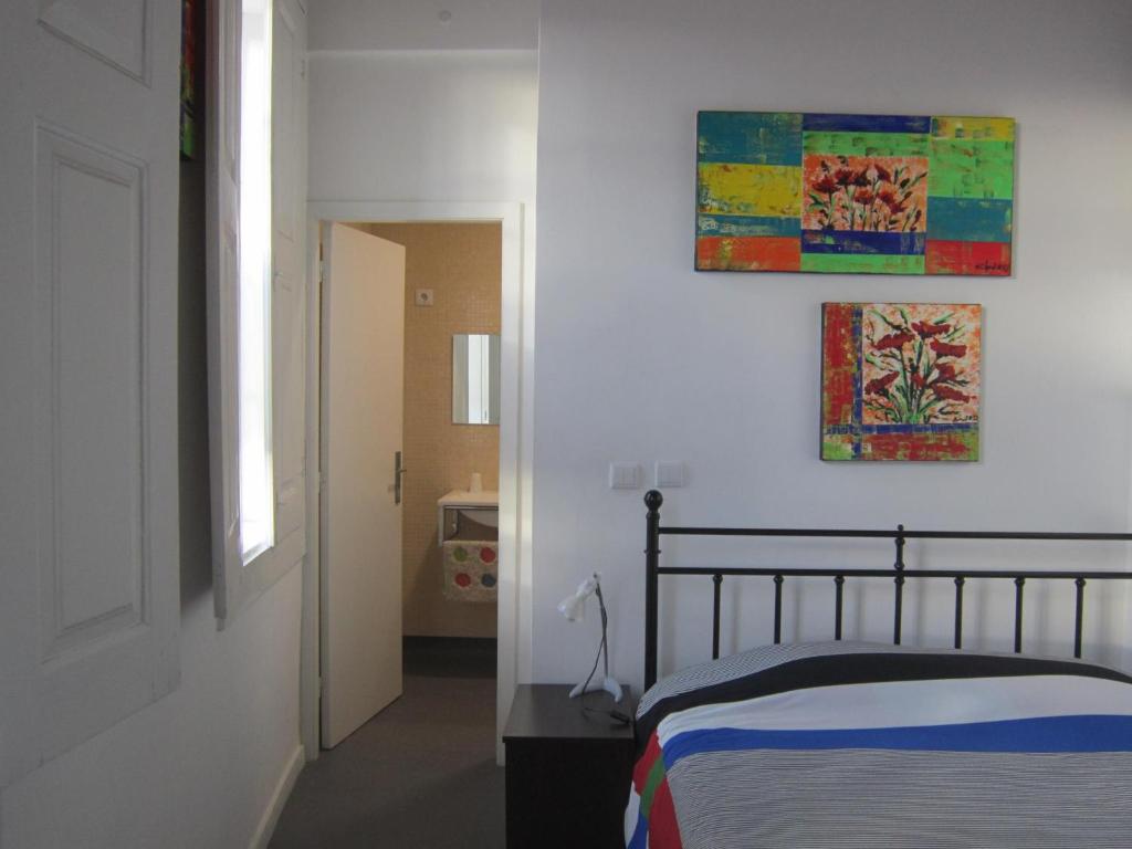 Postel nebo postele na pokoji v ubytování Hostel Prime Guimaraes