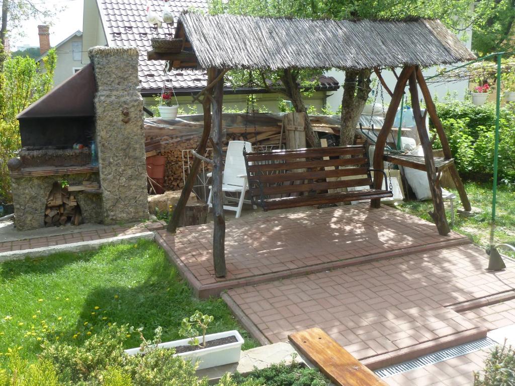 Zahrada ubytování U Olgi