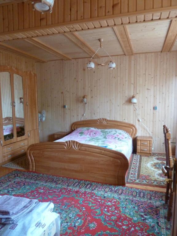 Postel nebo postele na pokoji v ubytování U Olgi