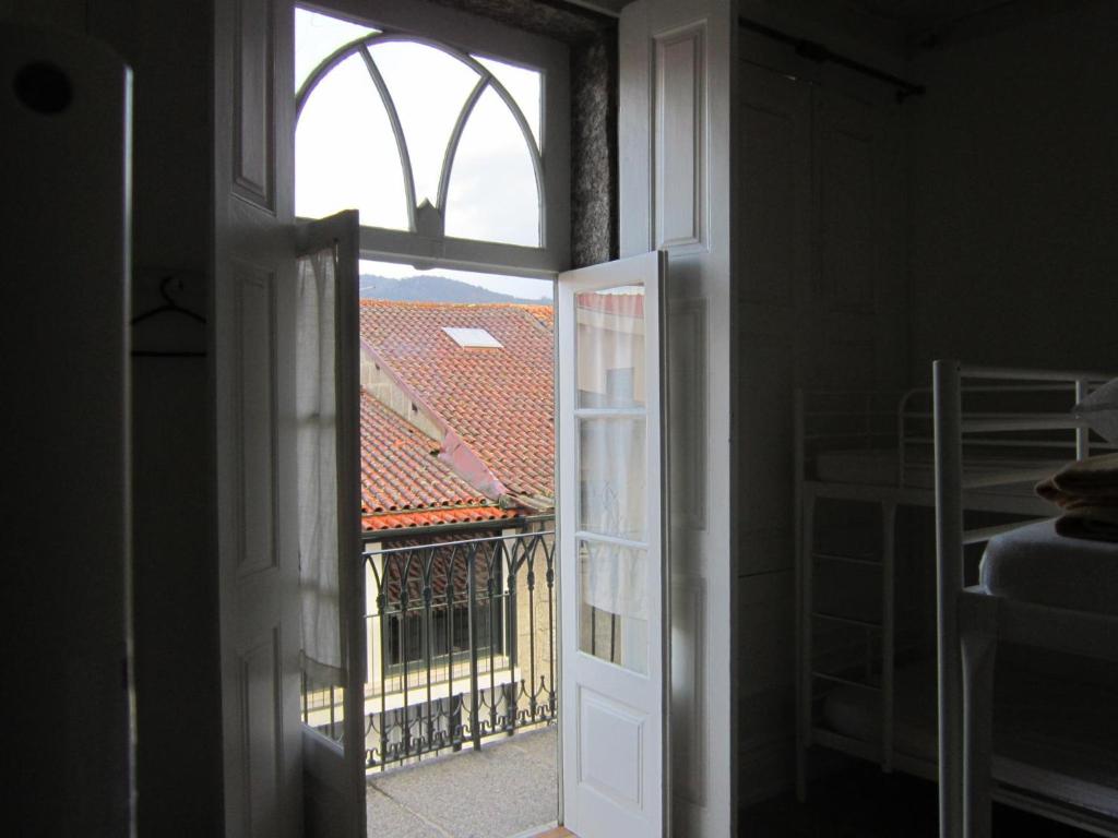 Balkón nebo terasa v ubytování Hostel Prime Guimaraes
