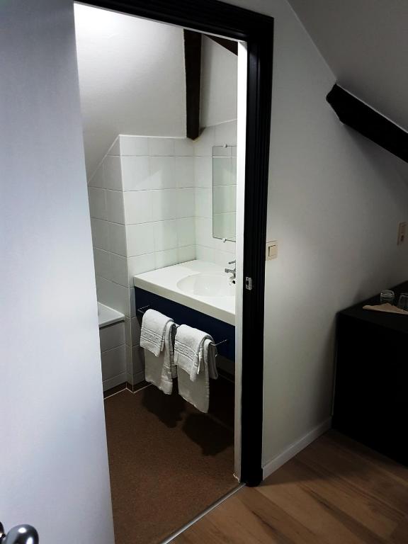 Koupelna v ubytování Hotel 't Putje