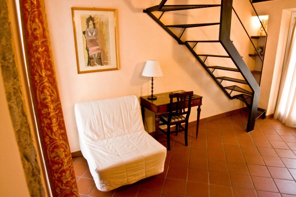 Postel nebo postele na pokoji v ubytování Locanda la Casetta