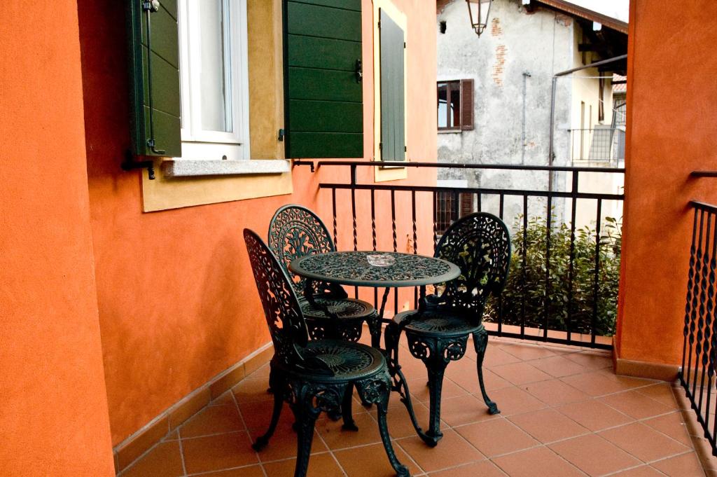 Balkón nebo terasa v ubytování Locanda la Casetta