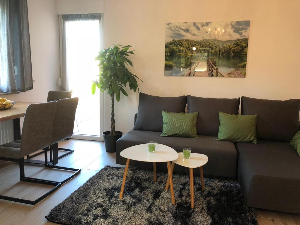 Posezení v ubytování Apartmani Učka