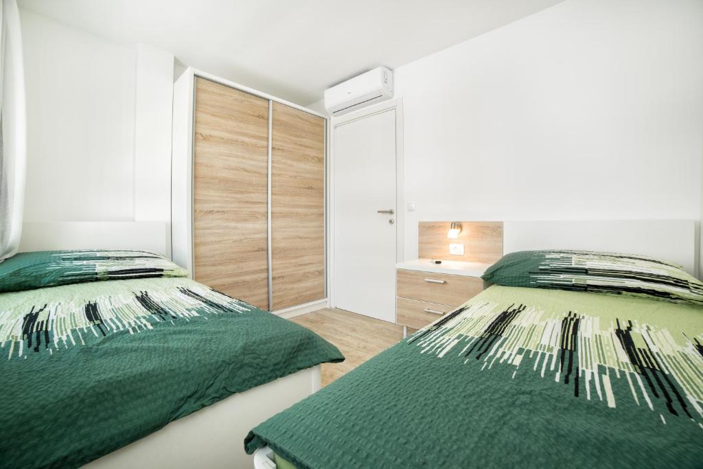 Postel nebo postele na pokoji v ubytování Kuca Buzov - Holiday House in Croatia