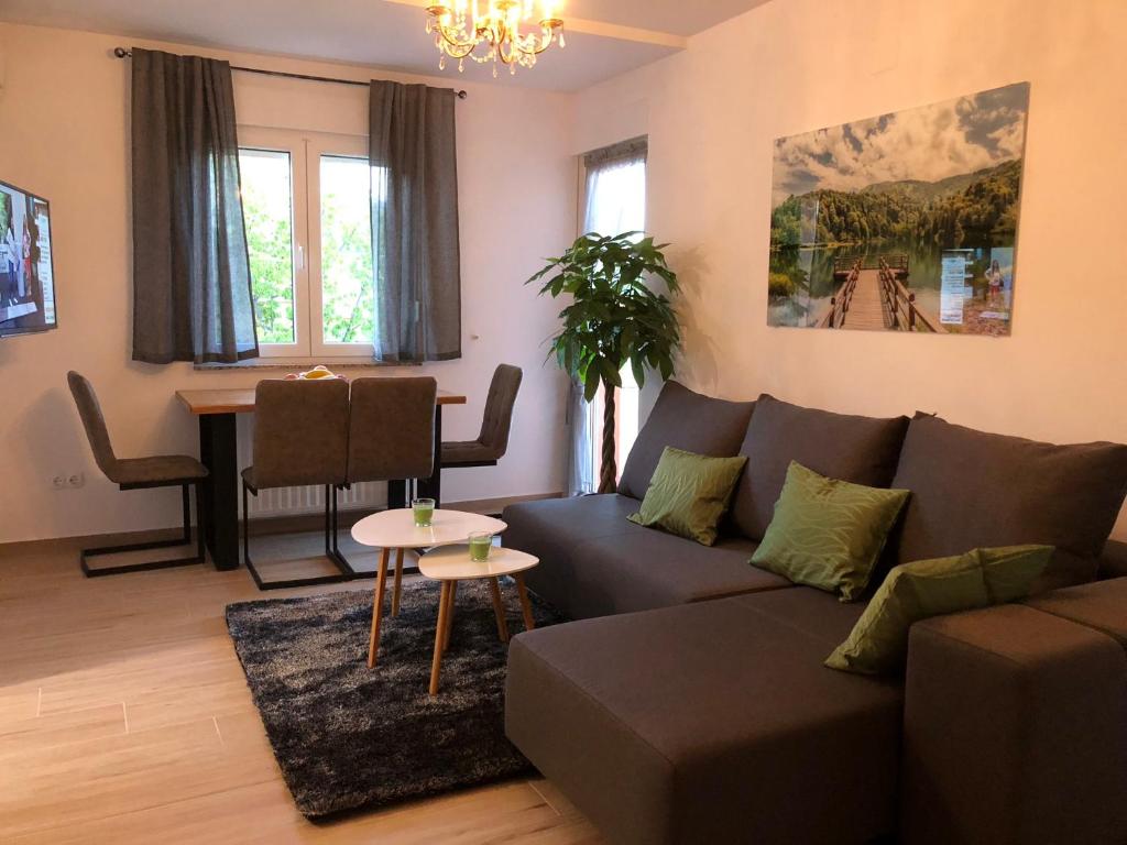 Posezení v ubytování Apartmani Učka