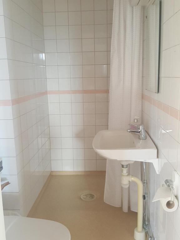 Koupelna v ubytování Lotsstugan i Härnösand