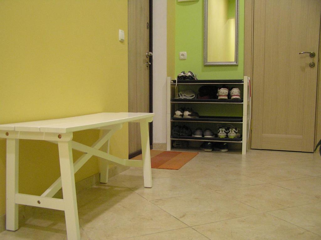 Kuchyň nebo kuchyňský kout v ubytování Orange Guest Rooms