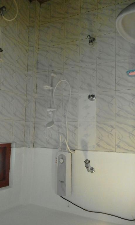 Koupelna v ubytování Jayanika home stay