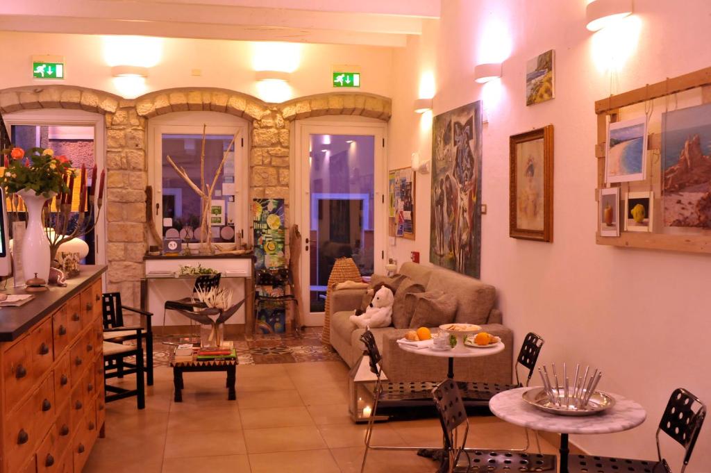 Posezení v ubytování Hotel Villa Pimpina