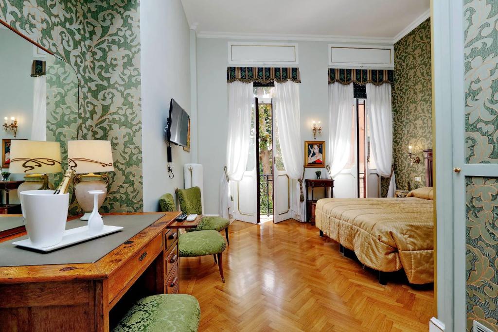 O zonă de relaxare la Domus Monamì Luxury Suites