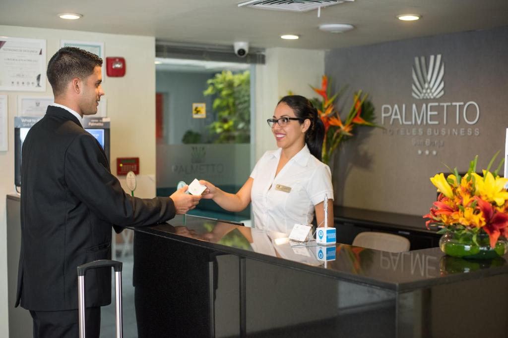 Hosté ubytování Palmetto Hotel Business San Borja