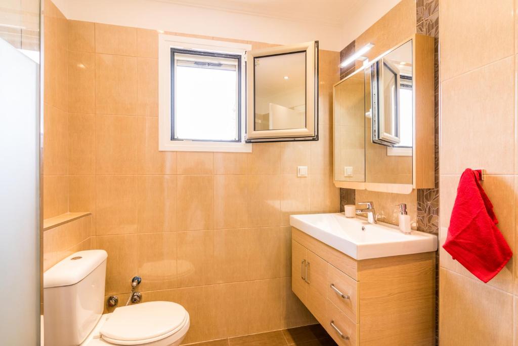 A bathroom at Villa Johnnie