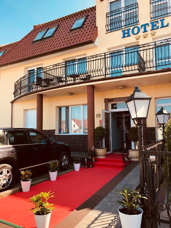 Budova, kde se hotel nachází