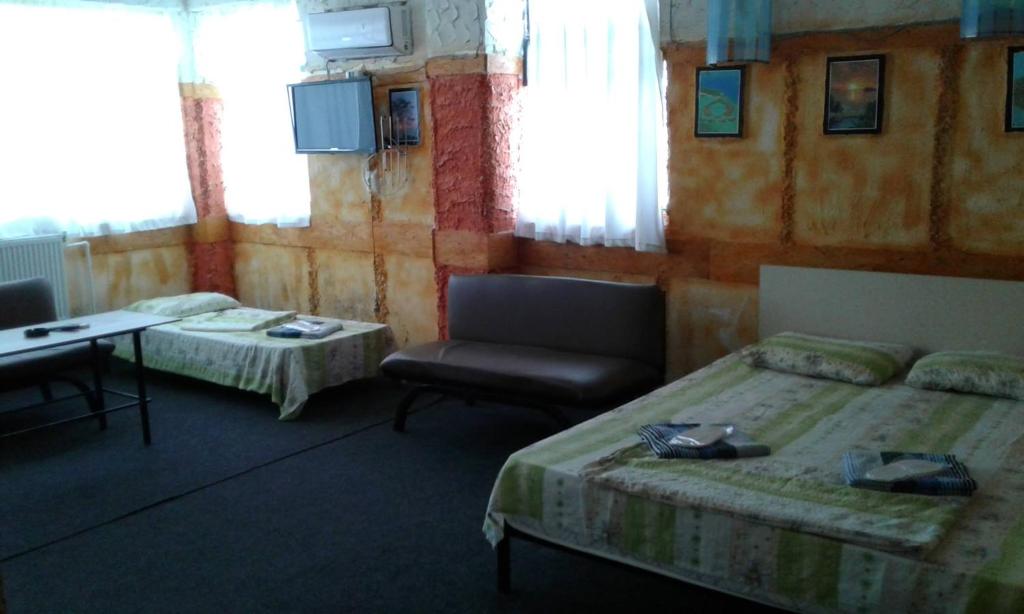 Postel nebo postele na pokoji v ubytování Guesthouse Star Georgia