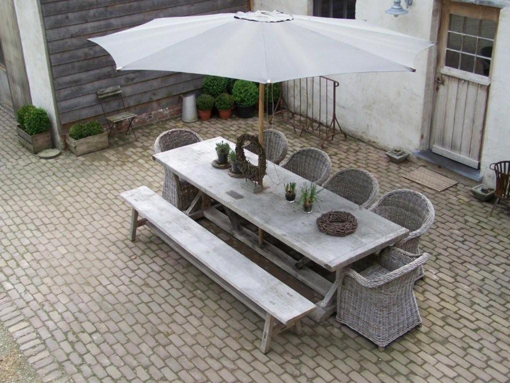 Patio nebo venkovní prostory v ubytování B&B Hoeve de Steenoven