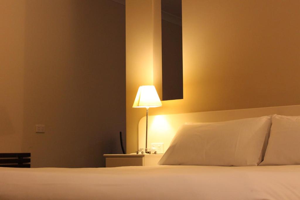 Cama o camas de una habitación en Mt Gambier International