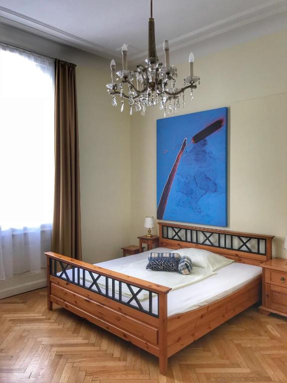 Postel nebo postele na pokoji v ubytování Hotel Pension Museum